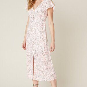 BB Dakota Heavy Petals Midi Dress